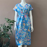 Spring Empire Batik Dress - XS