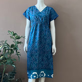 Spring Empire Batik Dress - XS