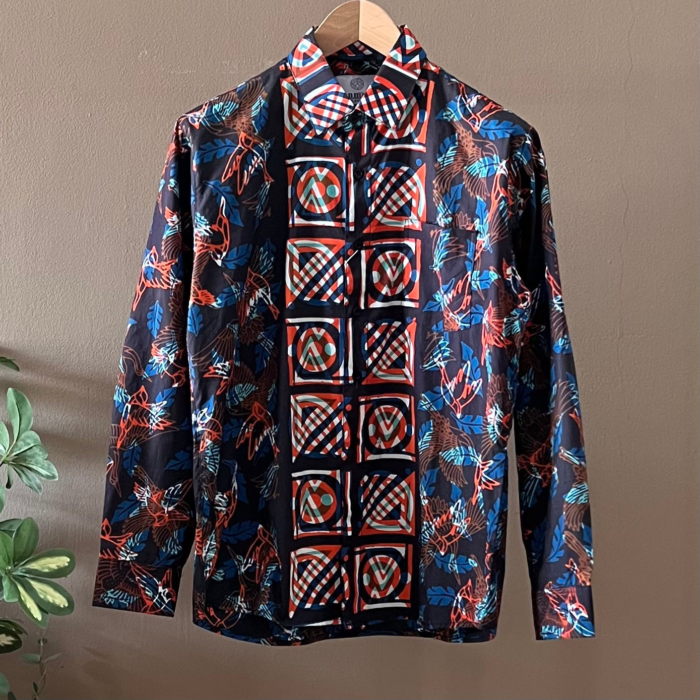 Batik Men's Long Sleeve Shirt