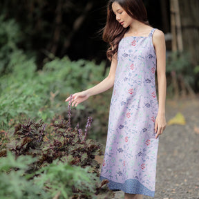 Spring Bloom Midi Dress - XS