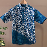 Batik Men's Mandarin Collar Shirt