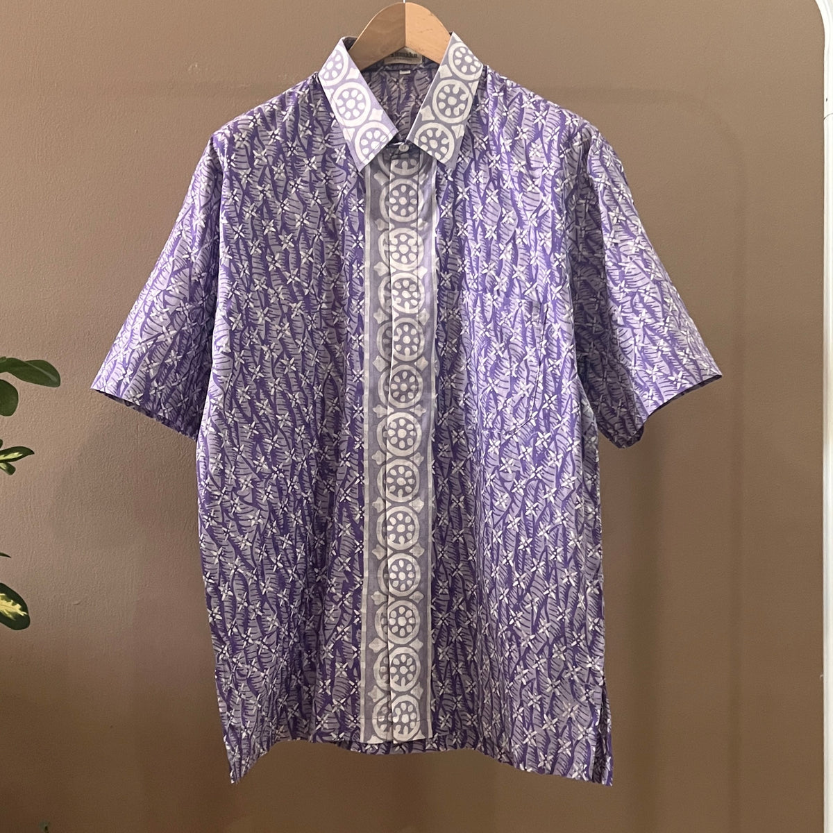 Men's Cotton Tenun Shirt - XL