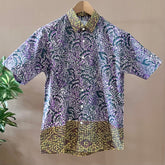 Batik Men's Short Sleeve Shirt - L