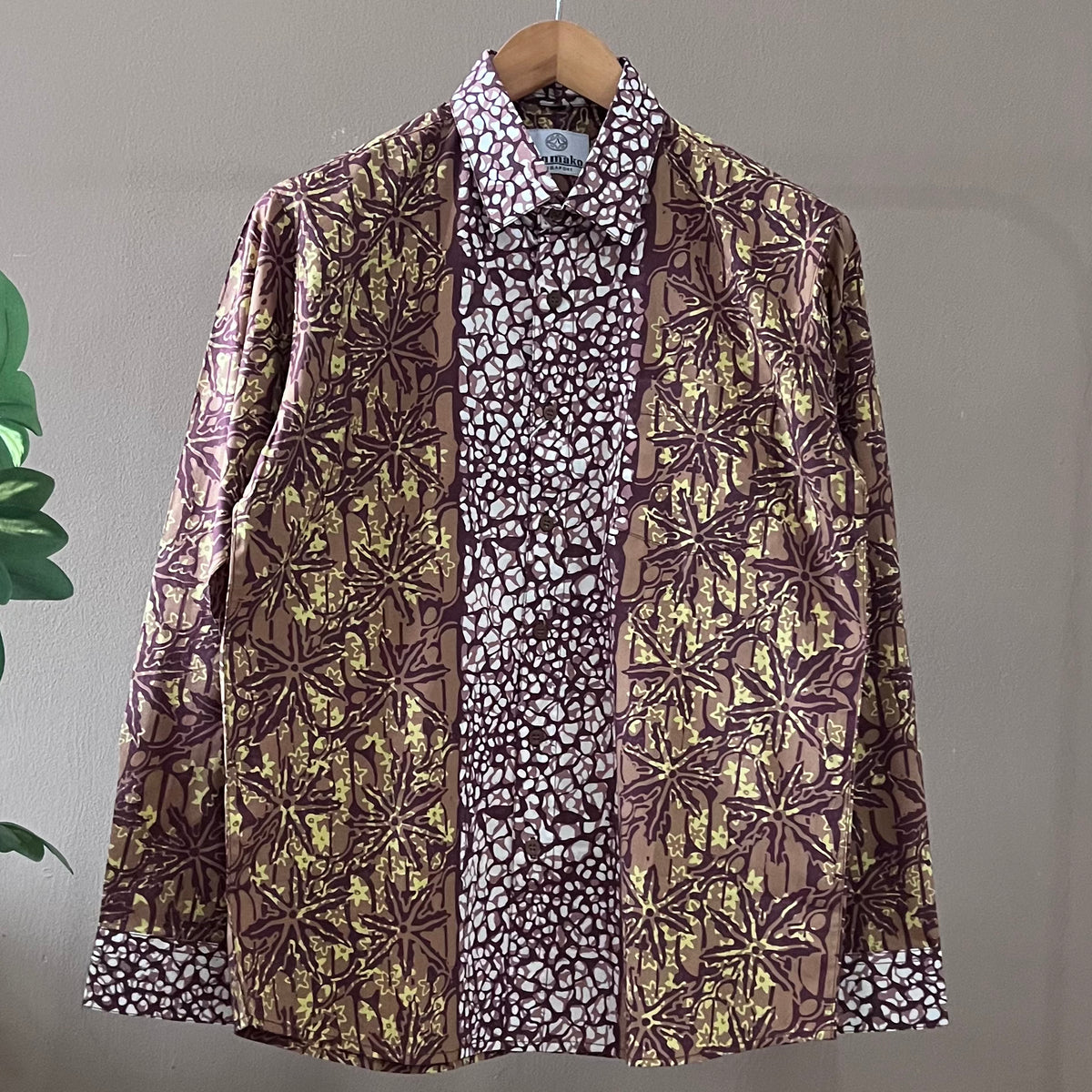 Batik Men's Long Sleeve Shirt