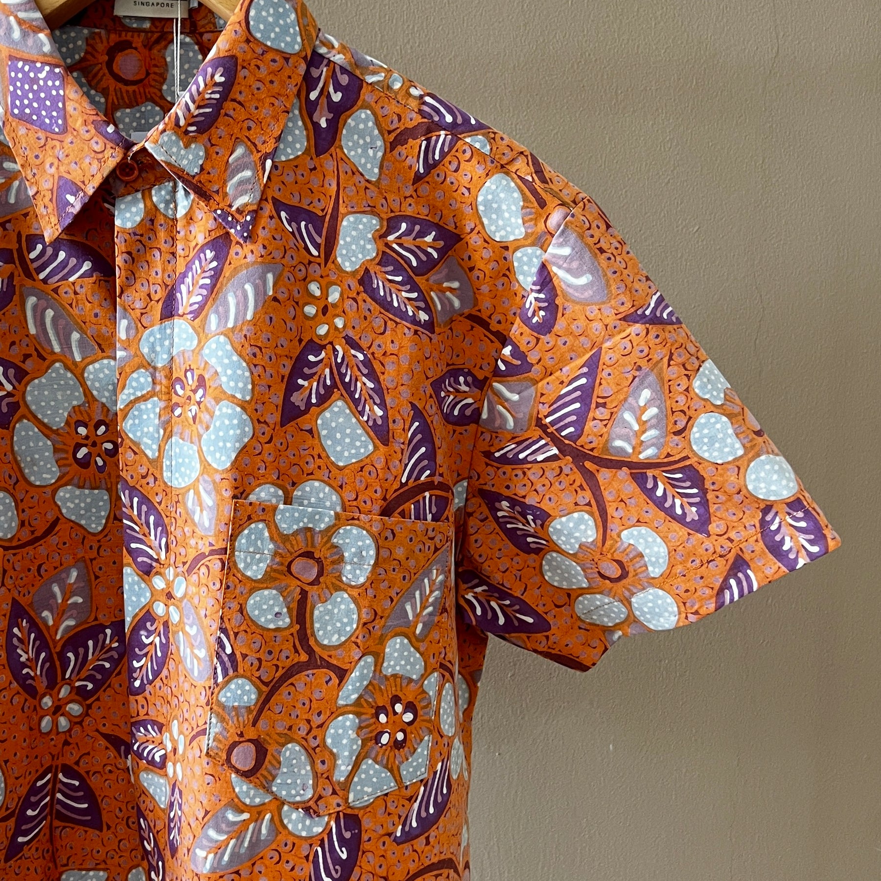 Premium Batik Tulis Select Men's Shirt Select- L