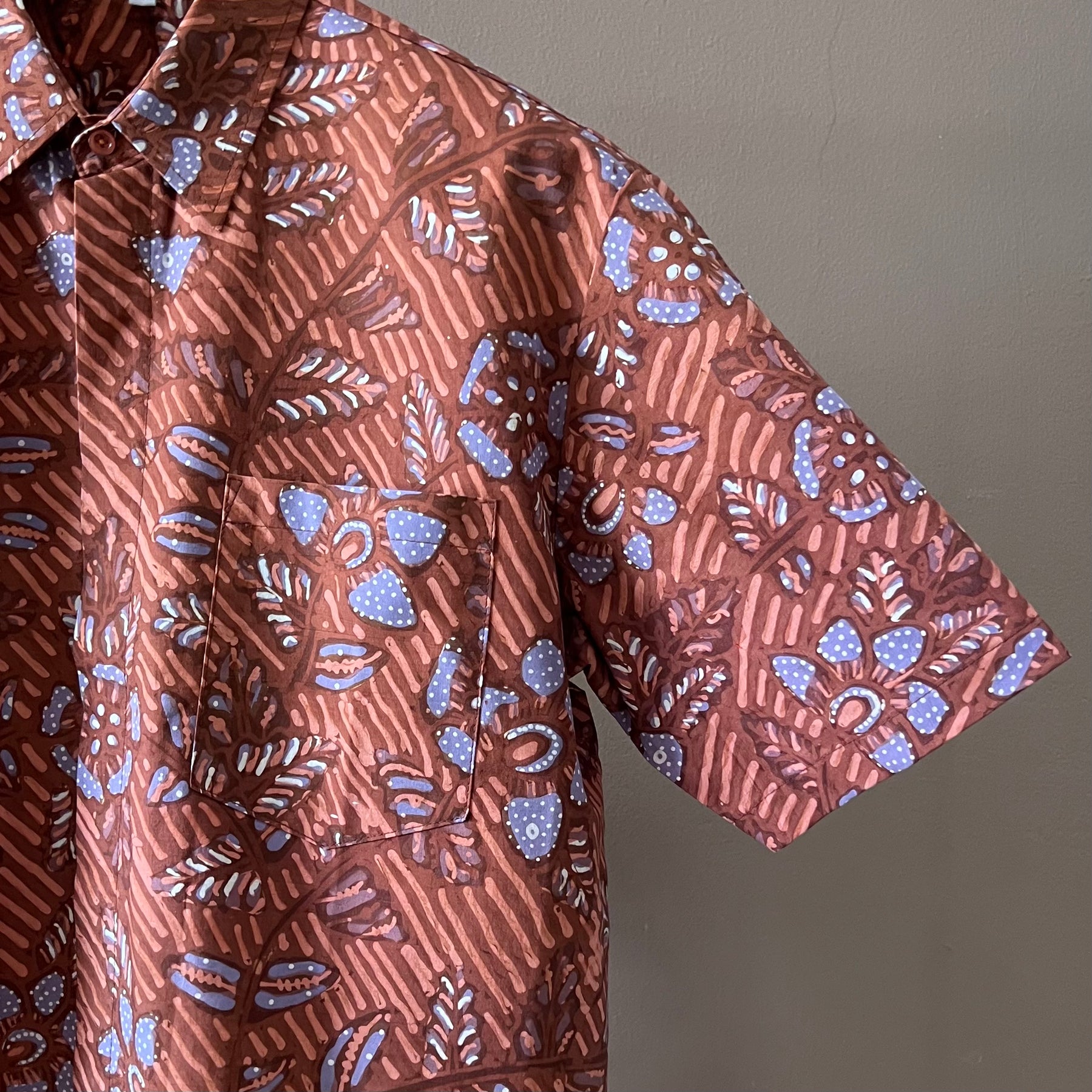 Premium Batik Tulis Select Men's Shirt - L