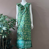 Summer Beach Maxi Batik Dress - L