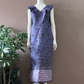 Summer Beach Maxi Batik Dress - L