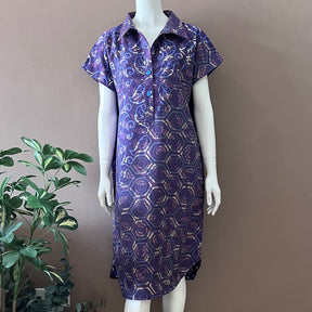 City Gorgeous Batik Dress - L