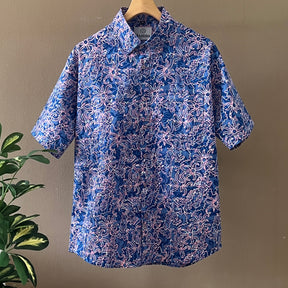 Batik Men's Short Sleeve Shirt - XL