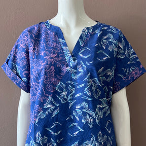 V Neck Short Sleeve Top - XL