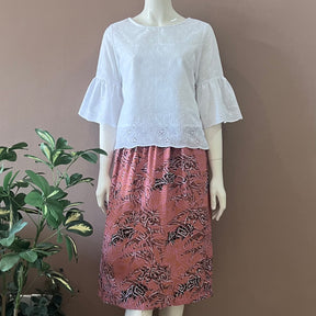 Elastic Waistband Skirt