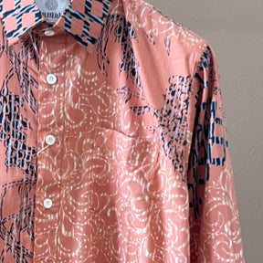 Batik Men's Long Sleeve Shirt - L