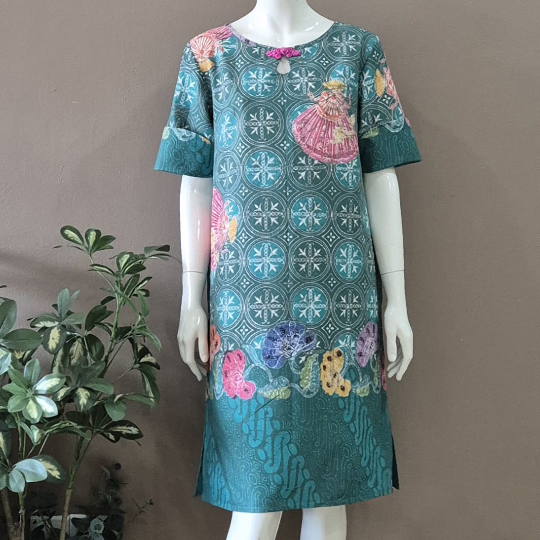 Lunar Jade Dress - L